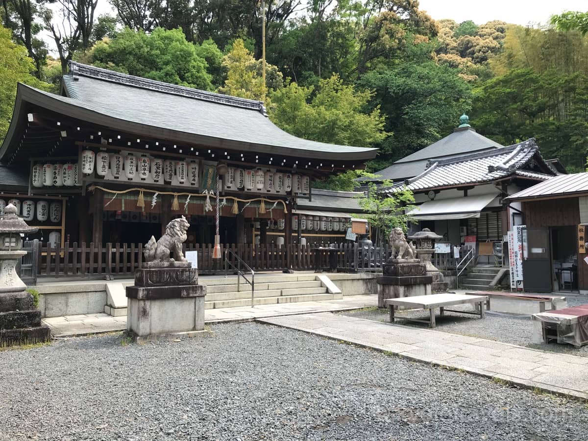 熊野若王子神社の境内