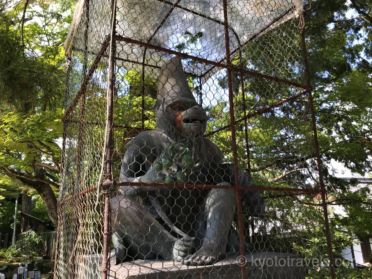 新日吉神宮 阿吽の狛猿
