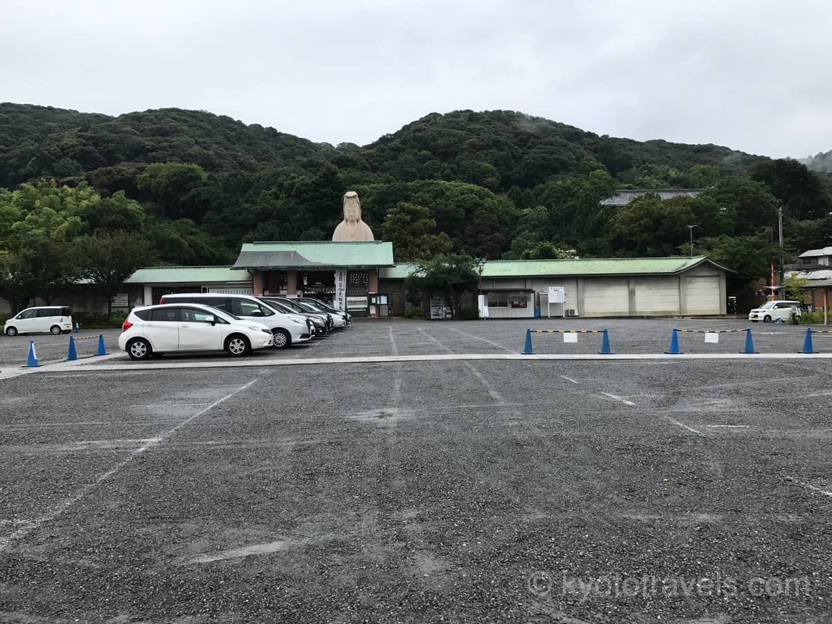 高台寺の駐車場