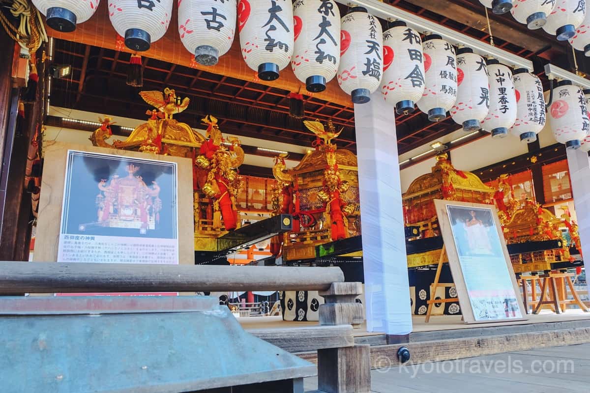 八坂神社 祇園祭の神輿