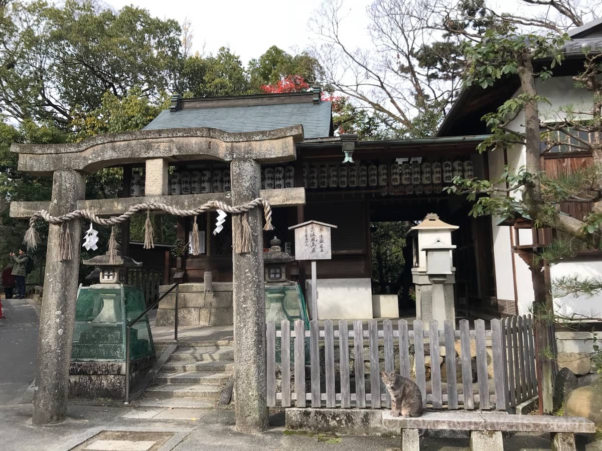 厳島神社の唐破風鳥居