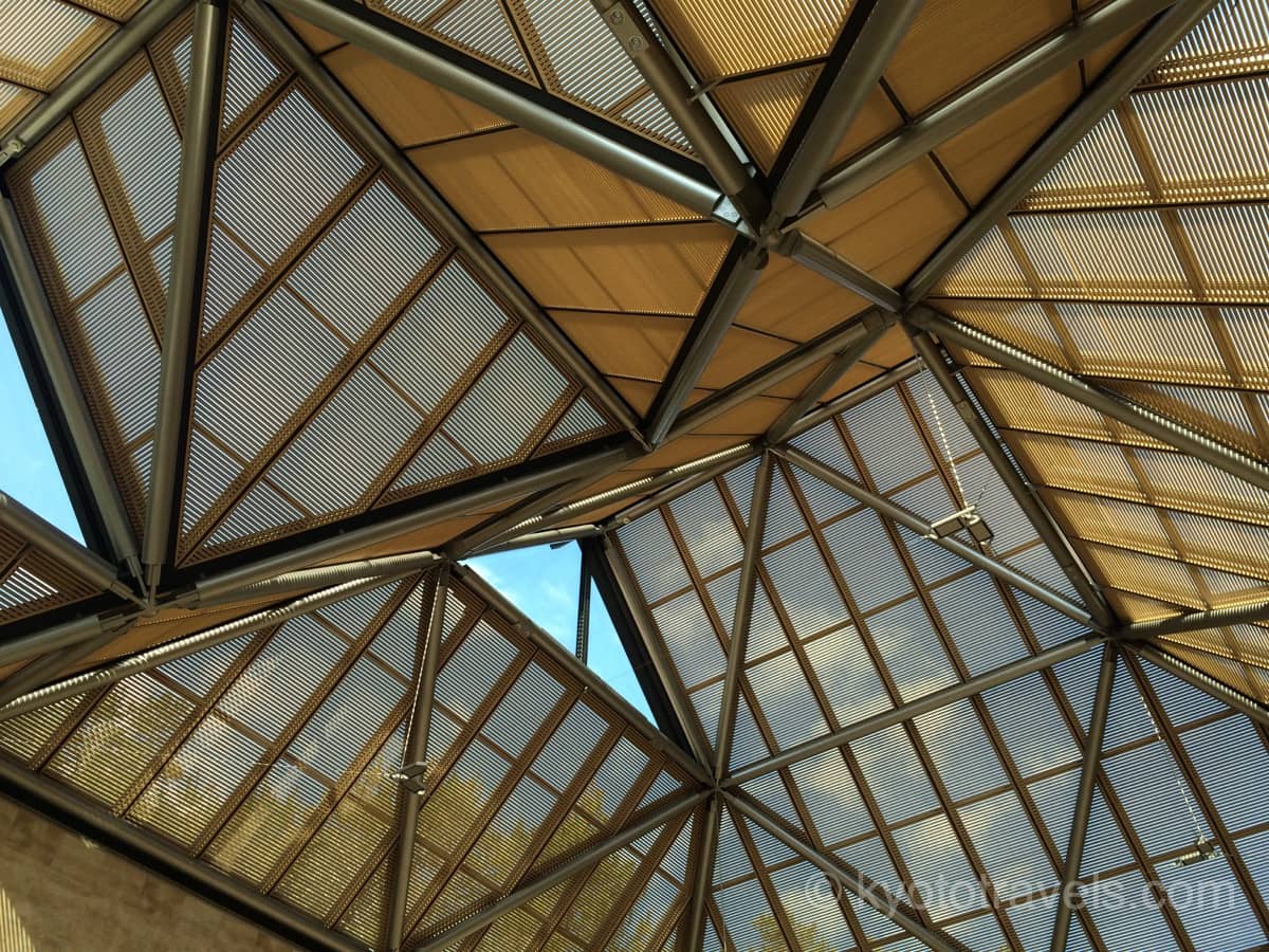 MIHO MUSEUM 美術館のガラス天井