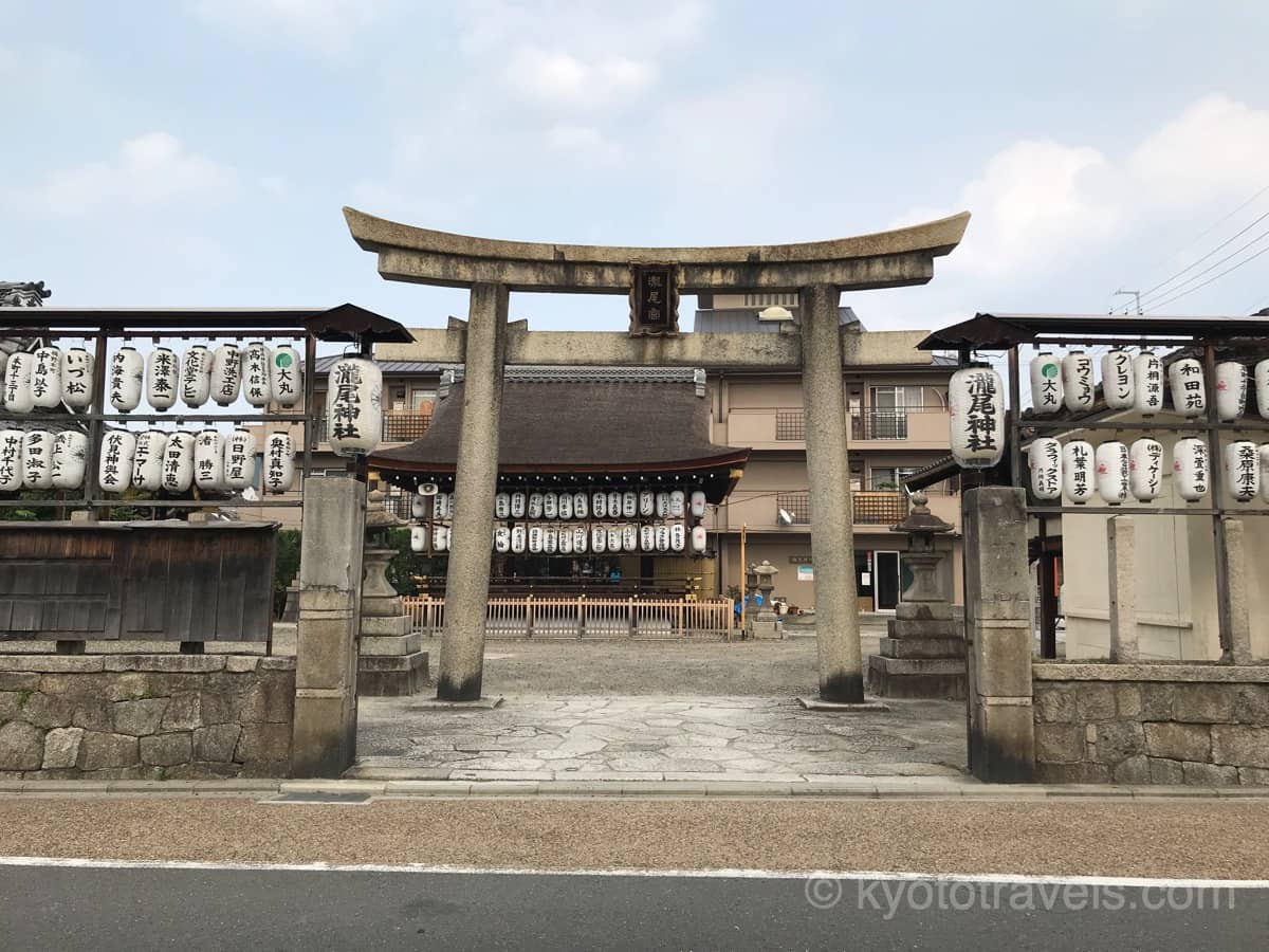 瀧尾神社の鳥居