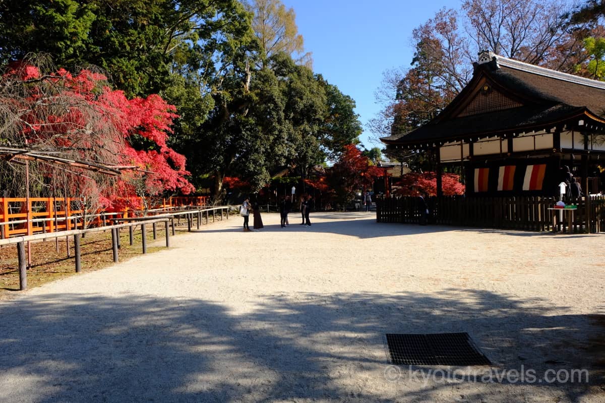 上賀茂神社 境内の紅葉