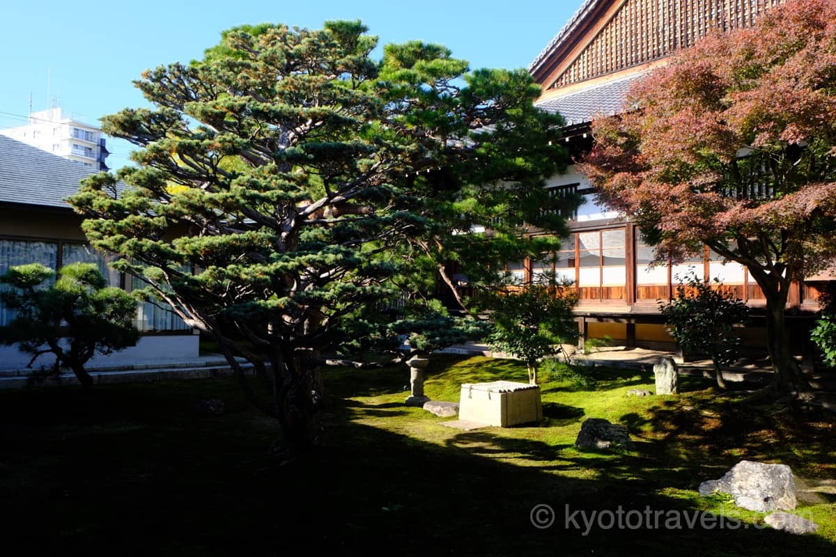 妙覺寺の中庭