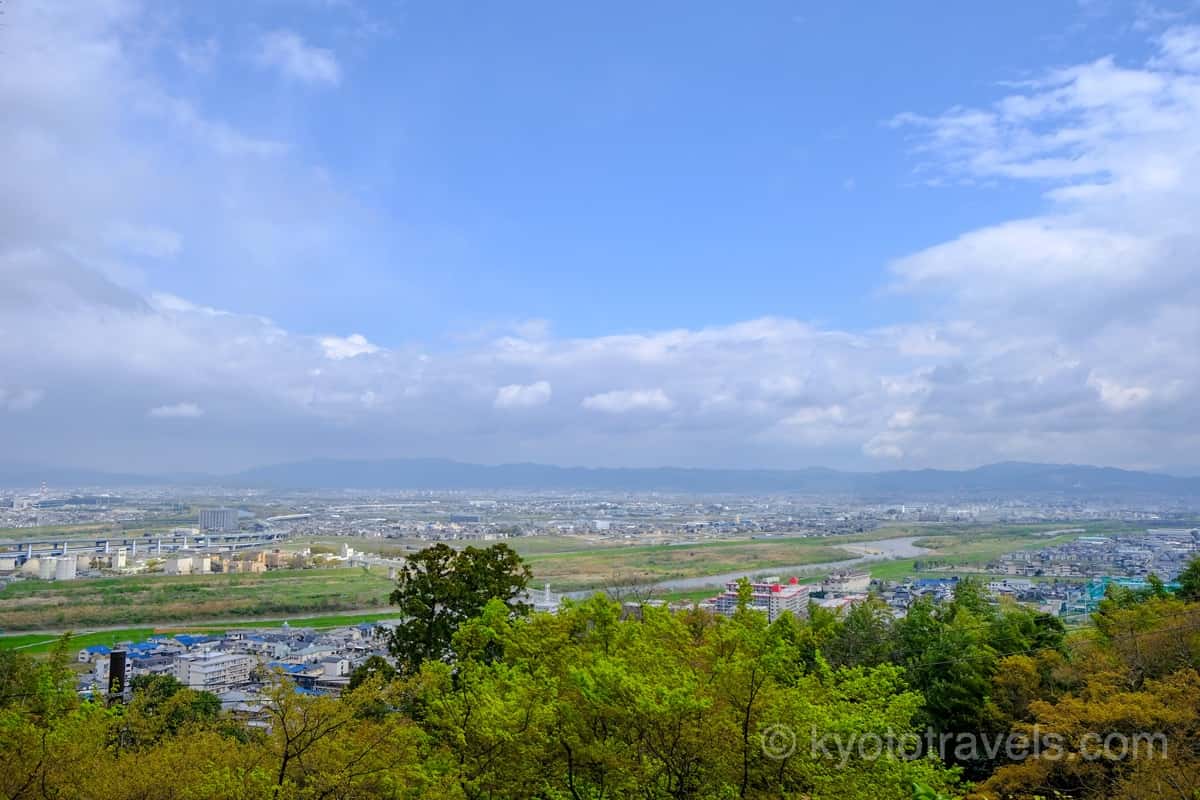 岩清水八幡宮 男山山頂からの景色