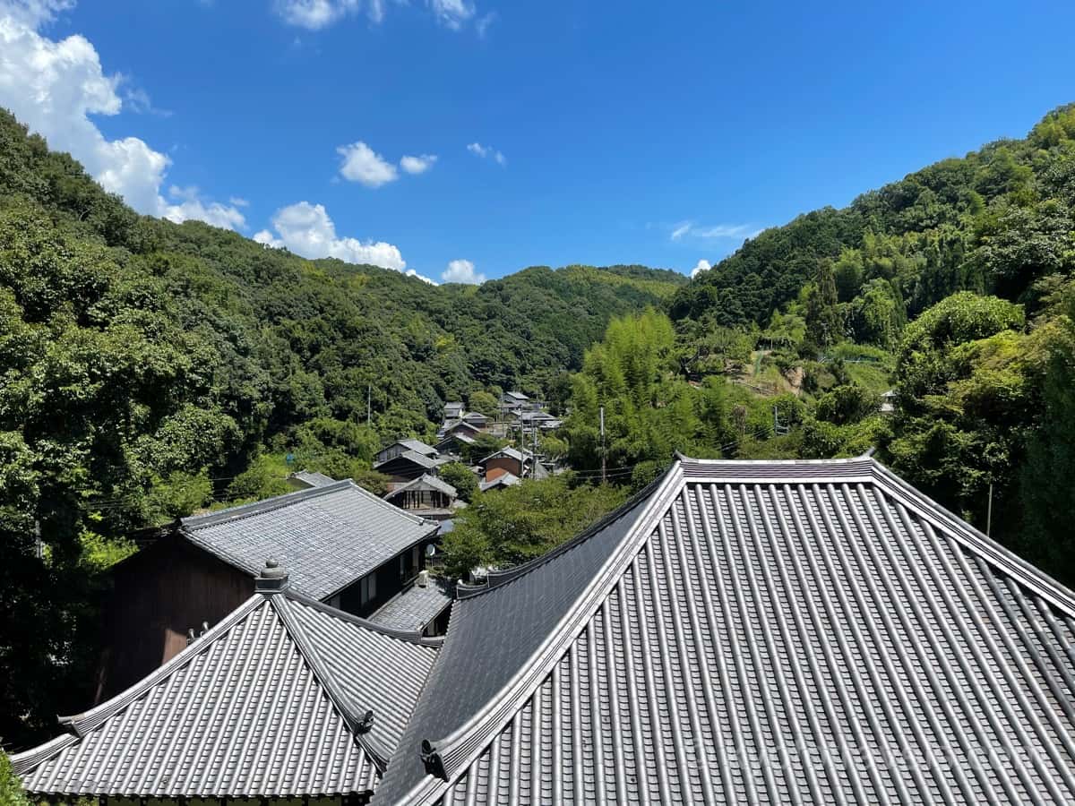 神童寺の眺望