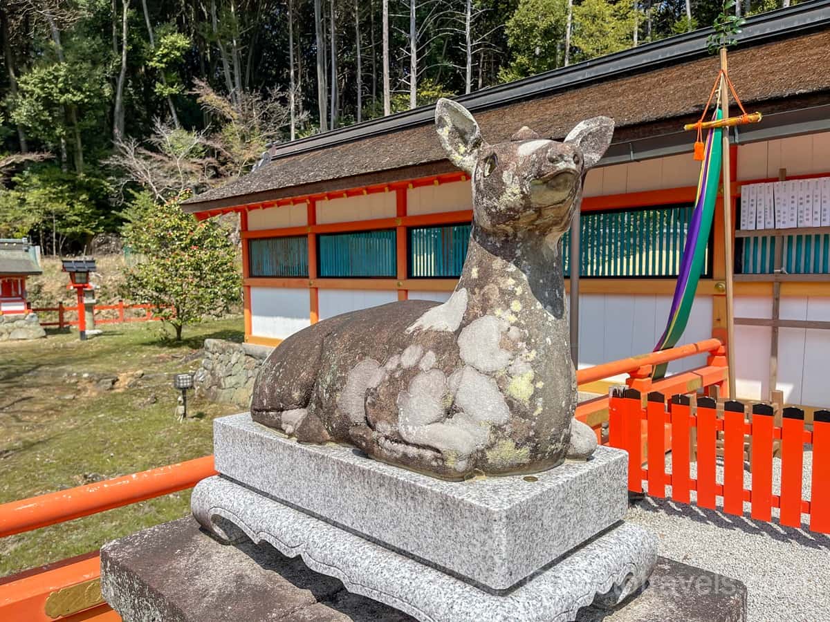 大原野神社の狛鹿