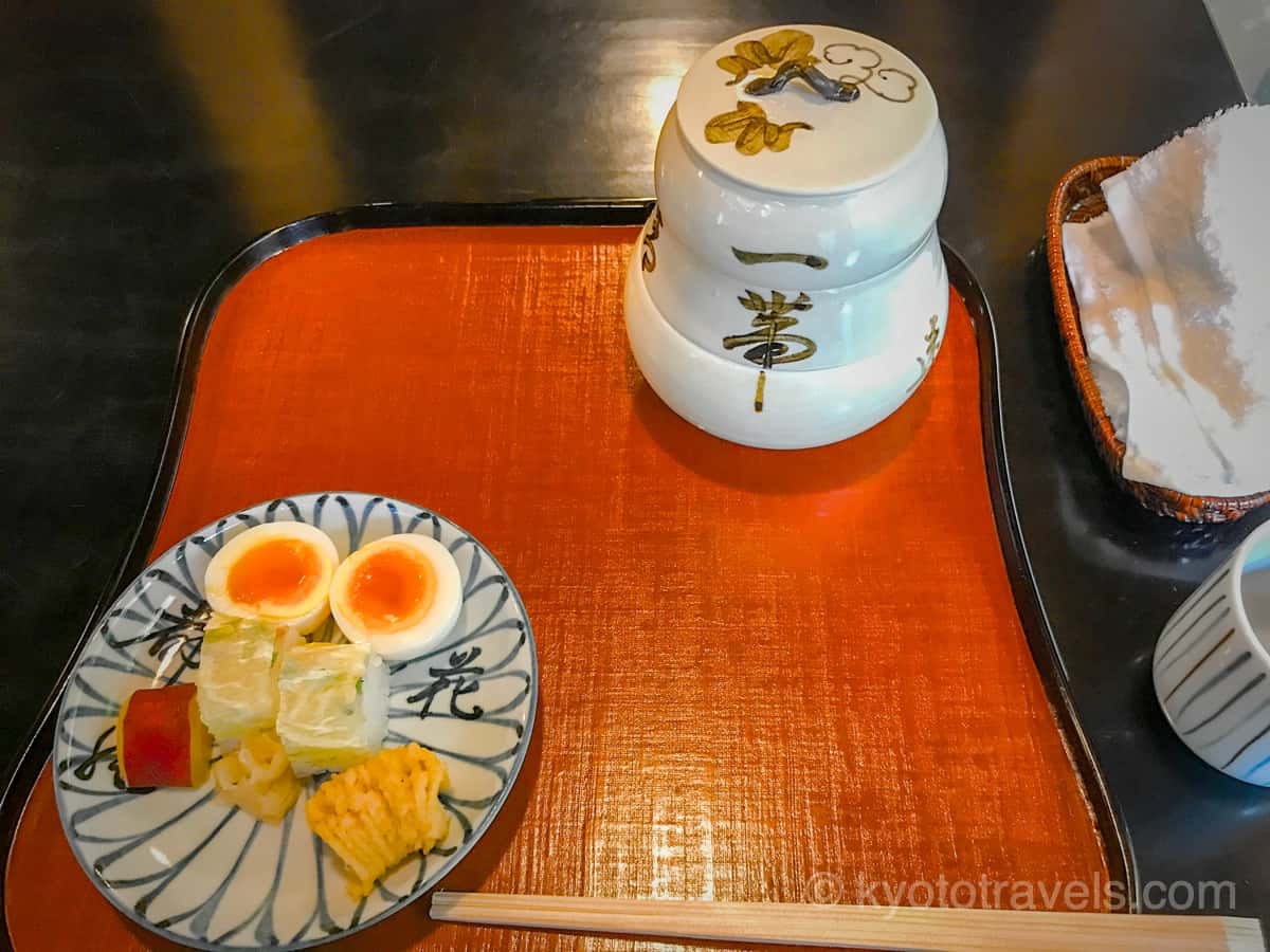 瓢亭別館 瓢亭卵とひょうたんの器